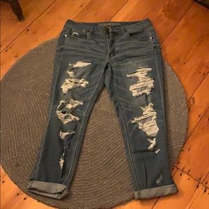 Tomboy American eagle ripped jeans